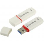 *Накопитель Smart Buy USB Flash 64Gb Crown белый (чт-10/зап-4) 250364 купить в интернет-магазине КанцСервис