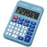 *Калькулятор CITIZEN 8разр. 88*58*11мм LC-110NR-BL карманный голубой купить в интернет-магазине КанцСервис