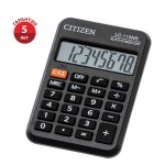 *Калькулятор CITIZEN 8разр. 88*58*11мм LC-110NR карманный черный купить в интернет-магазине КанцСервис