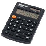 *Калькулятор ELEVEN 8разр. 62*98*10мм SLD-200NR карманный черный купить в интернет-магазине КанцСервис