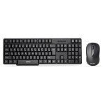 *Комплект беспроводной: Клавиатура + мышь ONE 236374AG черный SmartBuy 365515 купить в интернет-магазине КанцСервис
