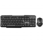 *Комплект беспроводной: Клавиатура + мышь Defender Jakarta C-805 черный 45805 купить в интернет-магазине КанцСервис