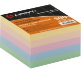 *Куб-блок проклееный 8,5*8,5см 500л 5цв пастель NT0081 Lamark купить в интернет-магазине КанцСервис