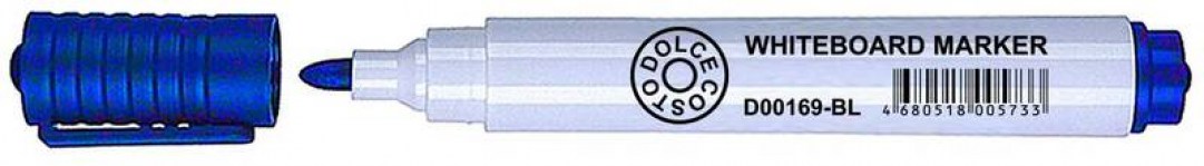 Маркер для досок 2-5мм D00169-BL синий  Dolce Costo купить в интернет-магазине КанцСервис