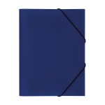 *Папка пластик. на резинке А4 500мкм синяя ММ-32189 СТАММ купить в интернет-магазине КанцСервис