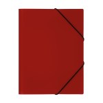*Папка пластик. на резинке А4 500мкм красная ММ-32191 СТАММ купить в интернет-магазине КанцСервис