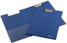 *Папка-Планшет двойной А4 ПВХ, с внутр.карманом, синий  CB0607-BL Lamark купить в интернет-магазине КанцСервис