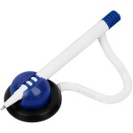 *Ручка шар. настольная на липучке, белый корпус, синяя подставка 68756 СПЕЙС купить в интернет-магазине КанцСервис