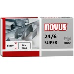 *Скобы №24 оцинкованные 1000шт 040-0026 Novus купить в интернет-магазине КанцСервис