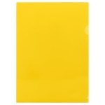 *Папка-Уголок А4 150мк прозрачная желтая ММ-30745 Стамм купить в интернет-магазине КанцСервис